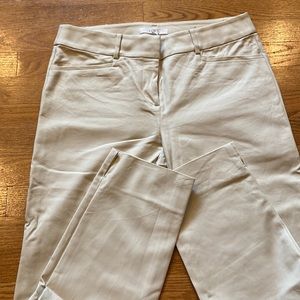 LOFT cream dress pant - size 6 Tall